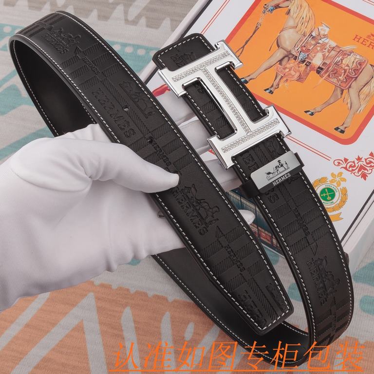 Name Hermes - belt   original single - belt- Materials  100% head layer cowhide belt, guaranteed leather belt, counter original single quality, fine workmanship, gift self-use first choice  Packaging please recognize the