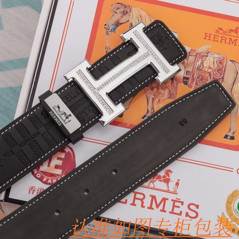 Name Hermes - belt   original single - belt- Materials  100% head layer cowhide belt, guaranteed leather belt, counter original single quality, fine workmanship, gift self-use first choice  Packaging please recognize the