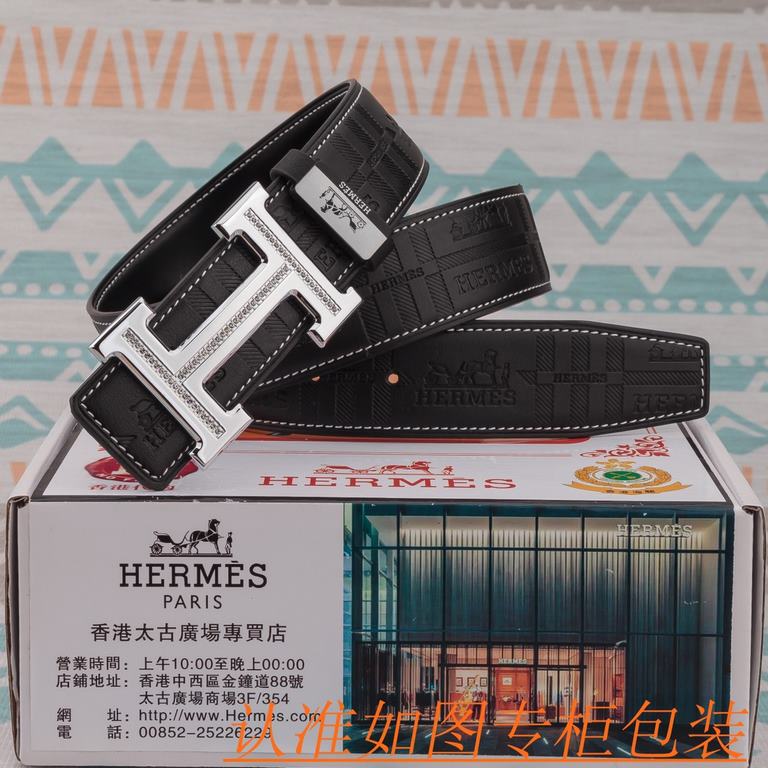 Name Hermes - belt   original single - belt- Materials  100% head layer cowhide belt, guaranteed leather belt, counter original single quality, fine workmanship, gift self-use first choice  Packaging please recognize the