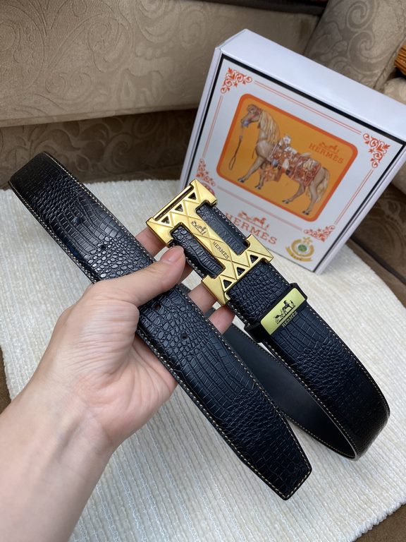 Name Hermès C  original singleMaterial the original single cowhide belt Percentage of the first layer of cowhide belt  guarantee leather, 24K pure steel buckle, counter original single quality, fine workmanship, fashiona