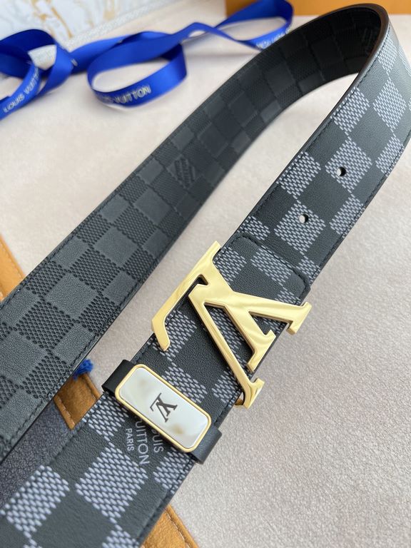 Name LV... LOUIS ... Weideng   belt-belt-original singleModel hanging buckle, classic pure steel buckle, head layer cowhide, pictures taken in kindMaterial   head layer cowhide, hanging buckle series, pure steel material