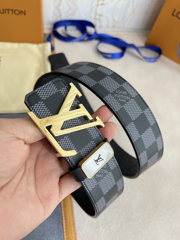 Name LV... LOUIS ... Weideng   belt-belt-original singleModel hanging buckle, classic pure steel buckle, head layer cowhide, pictures taken in kindMaterial   head layer cowhide, hanging buckle series, pure steel material