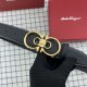 . With full set of packaging gift box   Ferragamo Belt 35mm Imported first layer flower leather. Counter line with new steel buckle.