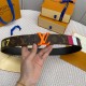 Comes with a full set of gift box  Width 40mm                Lv pyrmide Truck L OEiI Reversible Belt With the brand's classic elements accentuated by the eye-catching numerical print original fabrics, lined with calfskin