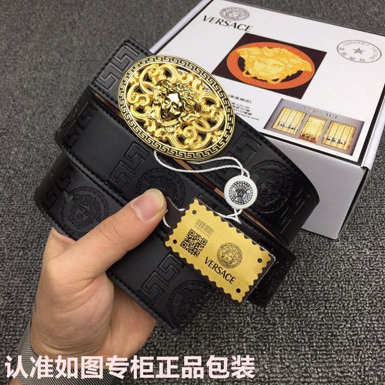 Brand VERSACE.Versace   Model original single! Please recognize as pictured counter packaging  grade imported from Italy   hundred percent head layer cowhide, Versace.VERSACE, the world famous luxury brand, the beauty of