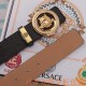 Name Versace - belt   original single - belt- Materials  100% head layer cowhide belt, guaranteed leather belt, counter original single quality, fine workmanship, gift self-use preferred  Packaging please recognize the c