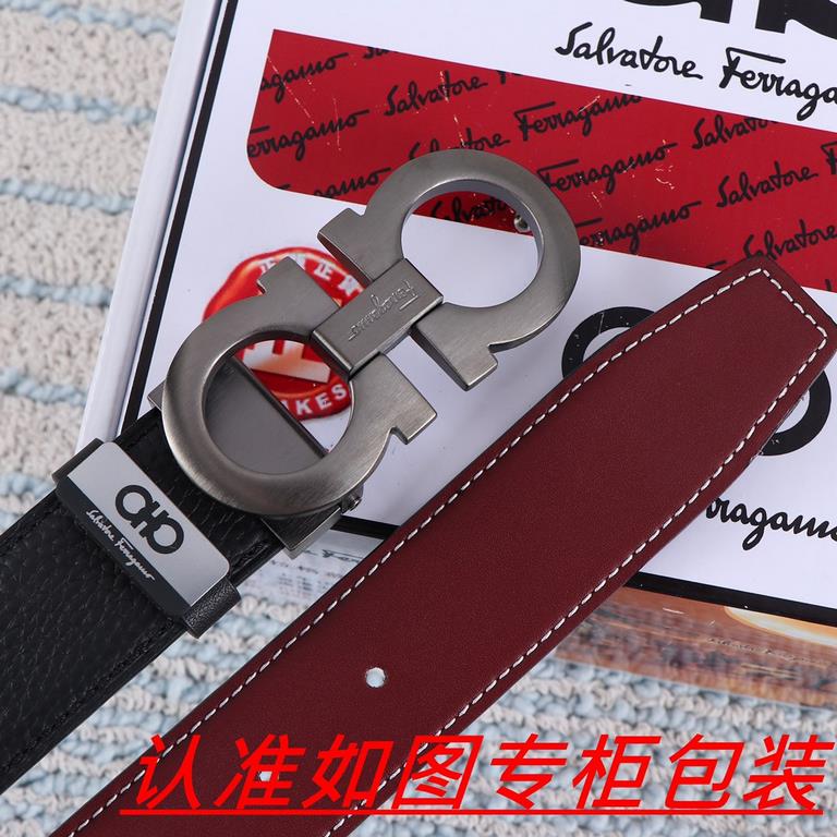 Product name Filagwood   original single Materials  100% first layer cowhide, guarantee leather. 24k pure steel buckle   double-sided available  counter the same quality, give away the first choice for self-use   Packagi