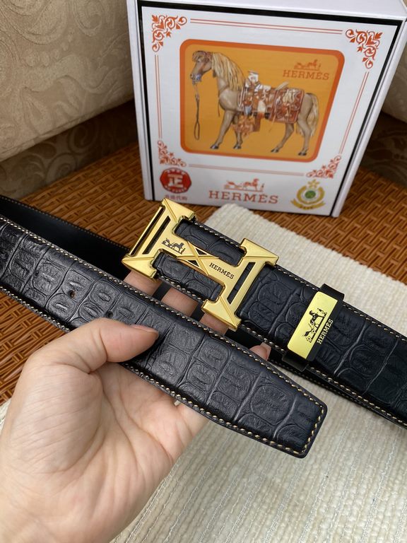 Name Hermès C  original singleMaterial the original single cowhide belt Percentage of the first layer of cowhide belt  guarantee leather, 24K pure steel buckle, counter original single quality, fine workmanship, fashiona