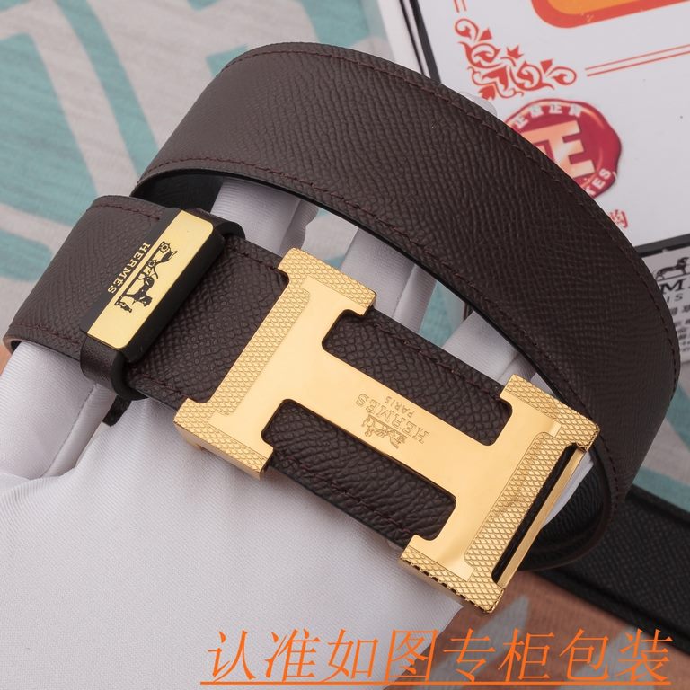 Name Hermes - belt   original single - belt- Materials  100% head layer cowhide belt, guaranteed leather belt, counter original single quality, fine workmanship, gift self-use first choice  Packaging please recognize the