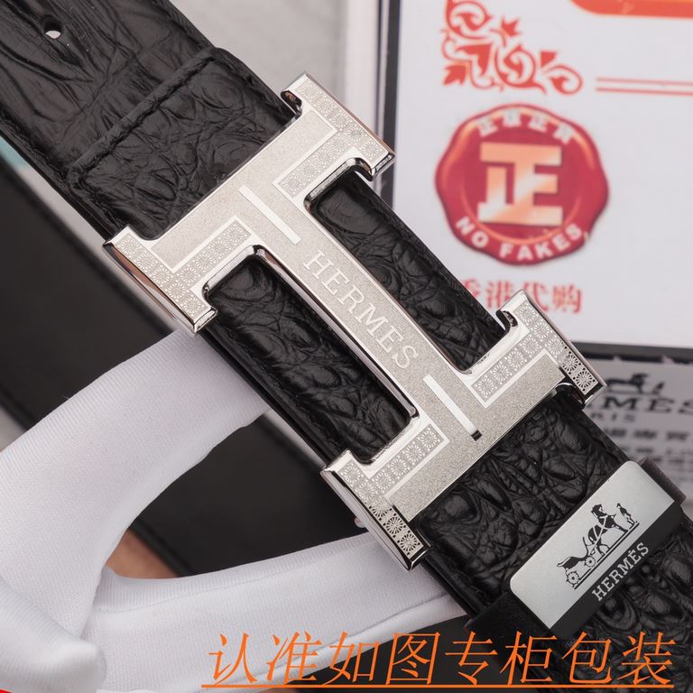 Name Hermes - belt   original single - belt- Materials  100% head layer cowhide belt, guaranteed leather belt, counter original single quality, fine workmanship, gift self-use first choice  Packaging please recognize the