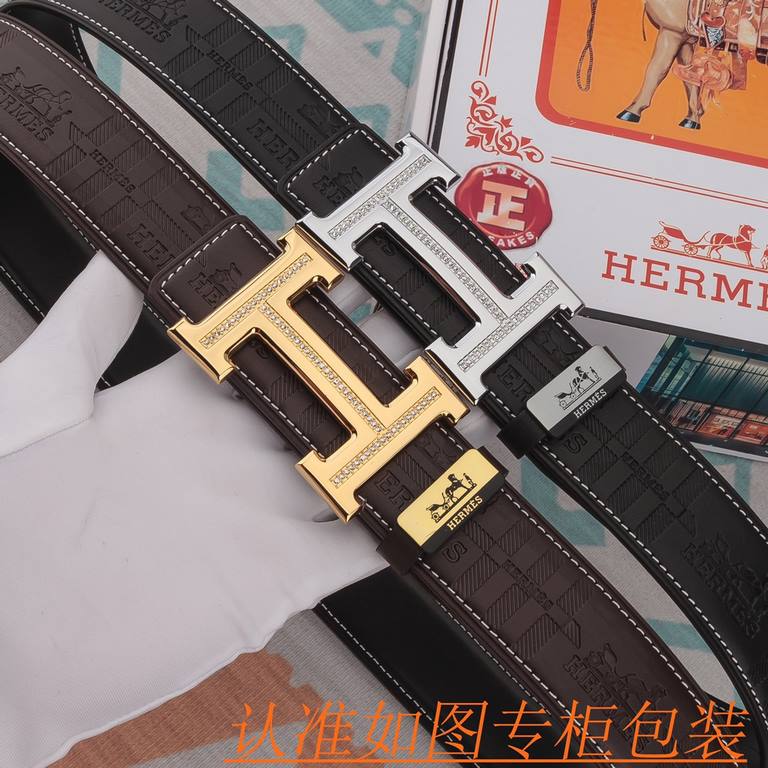 Name Hermes - belt   original single - belt- Materials  100% head layer cowhide belt, guaranteed leather belt, counter original single quality, fine workmanship, gift self-use first choice  Packaging please recognize the