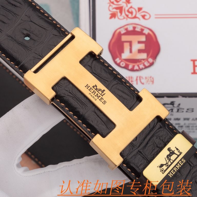 Name Hermes - belt   original single - belt- Materials  100% head layer cowhide belt, guaranteed leather belt, counter original single quality, fine workmanship, gift self-use first choice  Packaging please recognize the