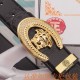 belt belt Versace   original single cowhide belt -  men's belt material   100% head layer cowhide belt  guaranteed leather belt, counter original quality, fine workmanship, fashionable big brand, gift for self-use first 