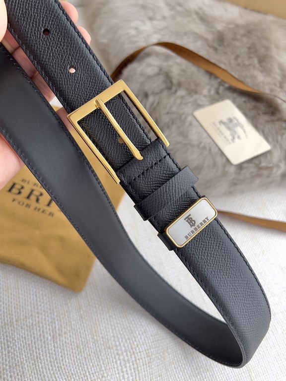 Name Burberry   belt - belt original singleModel pin buckle, the original classic single pin buckle, physical photography, head layer cowhideMaterial  100% head layer cowhide, guaranteed genuine leather.   double-sided a