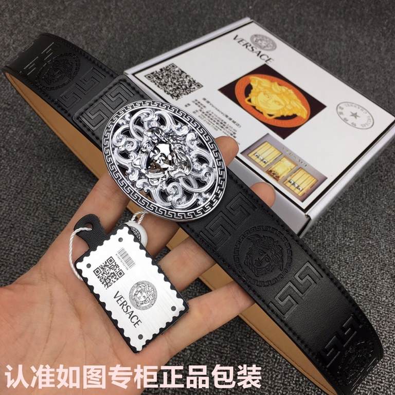 Brand VERSACE.Versace   Model original single! Please recognize as pictured counter packaging  grade imported from Italy   hundred percent head layer cowhide, Versace.VERSACE, the world famous luxury brand, the beauty of