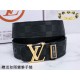 Belt LV... Louis ... Wieden   original  Belt  100% first layer cowhide, guarantee leather. 24k pure steel buckle   double-sided available  counter the same quality, send a person for personal use preferred   Packaging pl