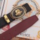 belt belt Versace   original single cowhide belt -  men's belt material   100% head layer cowhide belt  guaranteed leather belt, counter original quality, fine workmanship, fashionable big brand, gift for self-use first 