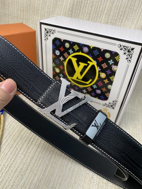 Name LV... LOUIS... Wieden   original singleMaterial the original single cowhide belt Percentage of the first layer of cowhide belt  guarantee leather, 24K pure steel buckle, the counter original single quality, fine wor