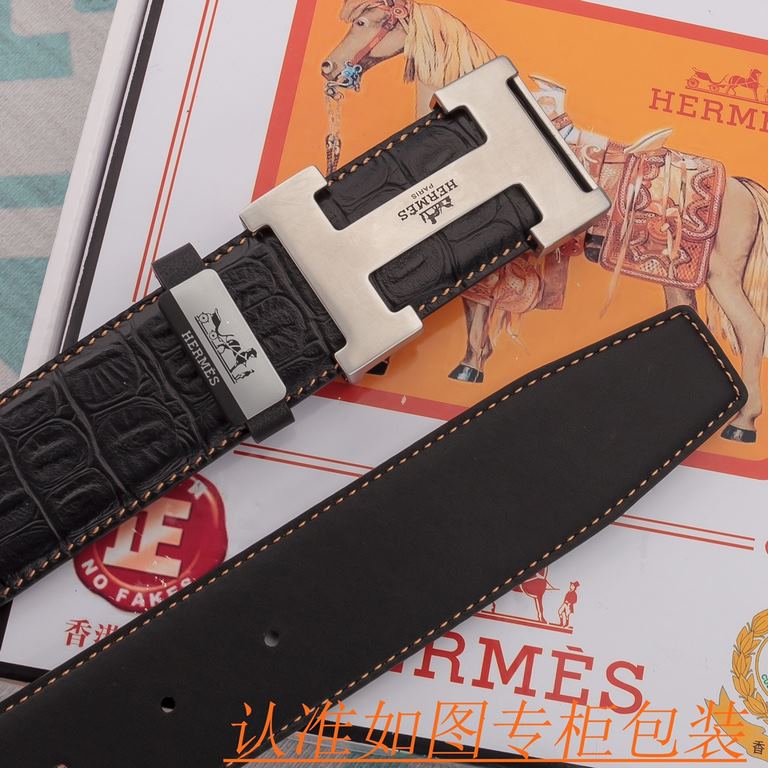 Name Hermes - belt   original single - belt- Materials  100% head layer cowhide belt, guaranteed leather belt, counter original single quality, fine workmanship, gift self-use first choice  Packaging please recognize the