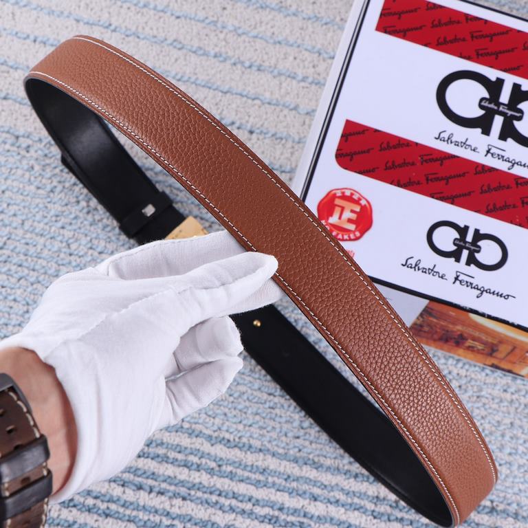 Product name Filagwood   original single Materials  100% first layer cowhide, guarantee leather. 24k pure steel buckle   double-sided available  counter the same quality, give away the first choice for self-use   Packagi