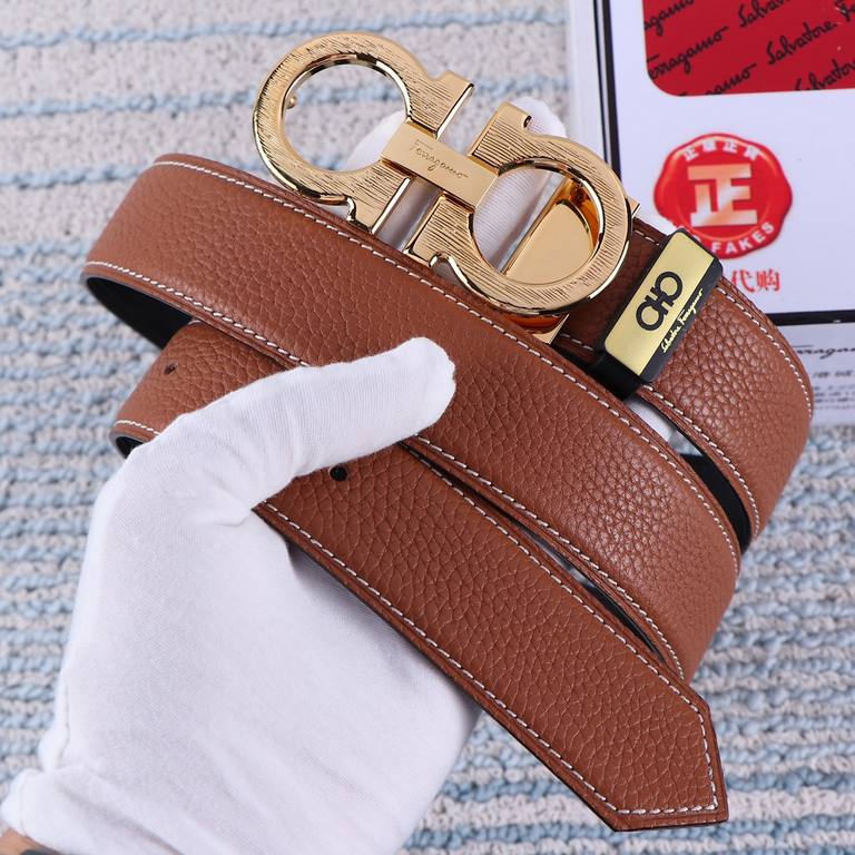 Product name Filagwood   original single Materials  100% first layer cowhide, guarantee leather. 24k pure steel buckle   double-sided available  counter the same quality, give away the first choice for self-use   Packagi