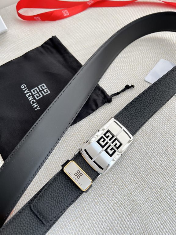 Name Givenchy.GIVENCHY-Belt   automatic-belt-beltModel automatic buckle, pure steel material automatic buckle, automatic belt body, double-sided head layer cowhideMaterial   100% head layer cowhide, guarantee leather. 24