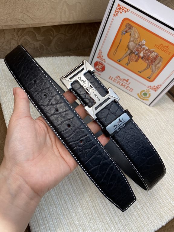 Name Hermès C  original singleMaterial the original single cowhide belt Percentage of the first layer of cowhide belt  guarantee leather, 24K pure steel buckle, counter original single quality, fine workmanship, fashiona