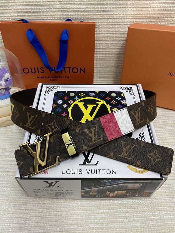 Name LV... LOUIS... Wieden   original singleMaterial the original single cowhide belt Percentage of the first layer of cowhide belt  guarantee leather, 24K pure steel buckle, the counter original single quality, fine wor