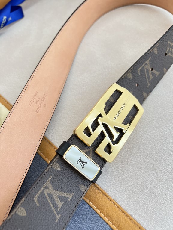 Name LV... LOUIS ... Weideng   belt-belt-original singleModel hanging buckle, classic pure steel buckle, head layer cowhide, pictures taken in kindMaterial   head layer cowhide, hanging buckle series, pure steel material