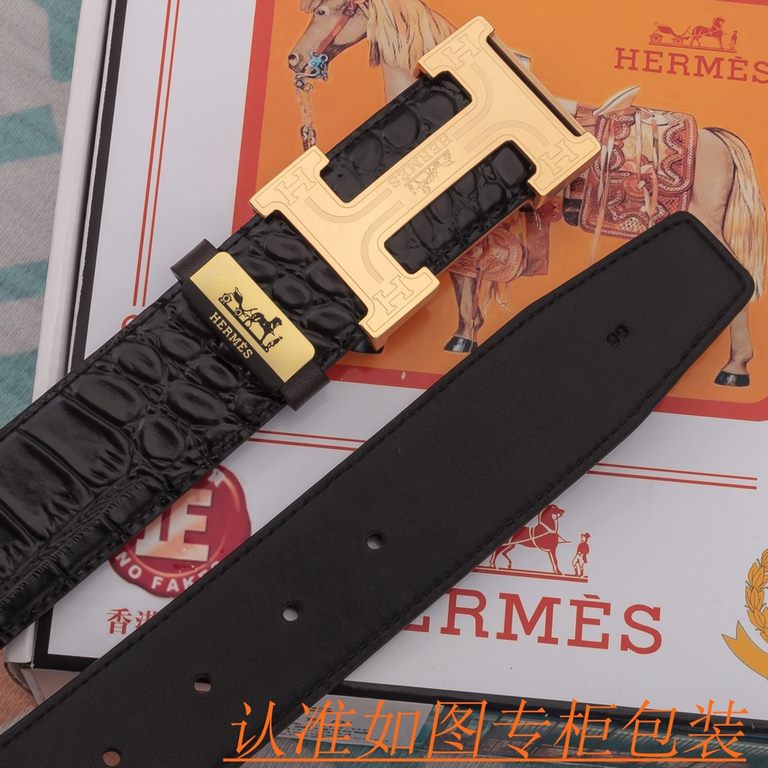 Name Hermes - belt   original single - belt- Materials  100% head layer cowhide belt, guaranteed leather belt, counter original single quality, fine workmanship, gift self-use first choice  Packaging please recognize the