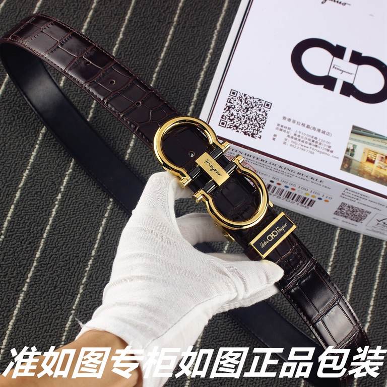 Product name Filagree wood   crocodile pattern   Model please recognize as shown in the counter packaging, complimentary hole punch Materials  100% first layer cowhide, guaranteed genuine leather. 24k pure steel buckle  