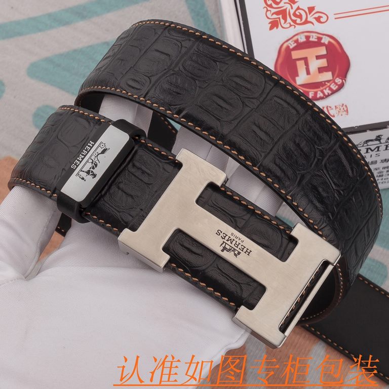 Name Hermes - belt   original single - belt- Materials  100% head layer cowhide belt, guaranteed leather belt, counter original single quality, fine workmanship, gift self-use first choice  Packaging please recognize the