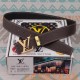 Product name LV-belt   original single-belt- Materials  100% head layer cowhide belt, guaranteed genuine leather belt, counter original single quality, fine workmanship, fashionable big brand, gift for self-use preferred