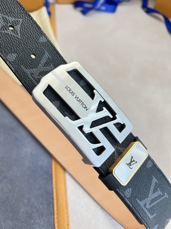 Name LV... LOUIS ... Weideng   belt-belt-original singleModel hanging buckle, classic pure steel buckle, head layer cowhide, pictures taken in kindMaterial   head layer cowhide, hanging buckle series, pure steel material