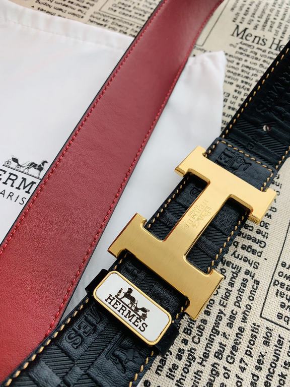 Name Hermes   original singleModel hanging buckle, classic H brushed pure steel buckle head, pictures taken in kindMaterial   double-sided head layer cowhide, hanging buckle series, pure steel buckle head, palladium plat