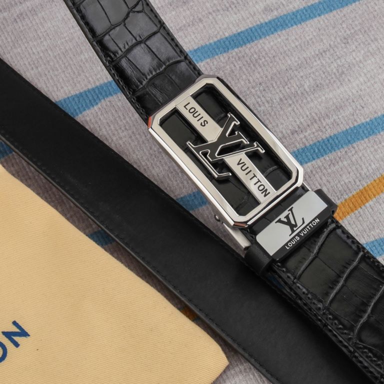 Name LV... LOUIS... Wieden   original single automatic beltMaterial the original single cowhide belt Percentage of the first layer of cowhide belt  guarantee leather, 24K pure steel buckle, the counter original single qu