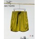 P120 Beginner ARC'TERYX Beginner ARC'TERYX lightweight shorts models, these shorts on the body will really be handsome, classic simple pants without complex design, pants leg with knob logo print ultralight quick-drying 