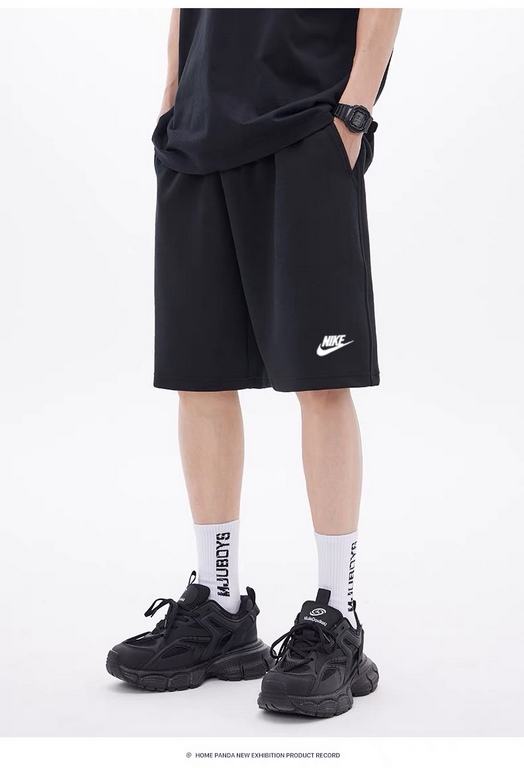 New｜ 75260g heavyweight cotton】NIKE nike nk classic basic small letters logo shorts casual pants running sweatpants five pants men and women with the same modelsFabric Process1.320g new itchy cotton fabric, delicate and 