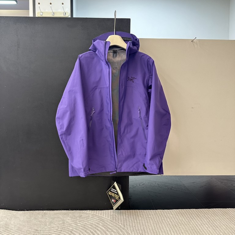 '                       Hard-shell series               Product Color Black, Atomic Gray, Phantom Purple, Misty Sunset Pink, Dawn BlueFabric and design details GORE-TEX waterproof, windproof, breathable, lightweight, abr