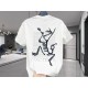 Top Replica Counter Exclusive ReleaseArcteryx Arcteryx Multi Bird Logo Ss Back Letter Logo Pattern Printed American Vintage Round Neck Short Sleeve Shirt Shoulder Sleeve T-ShirtThe fabric is made of 46 300g double yarn f