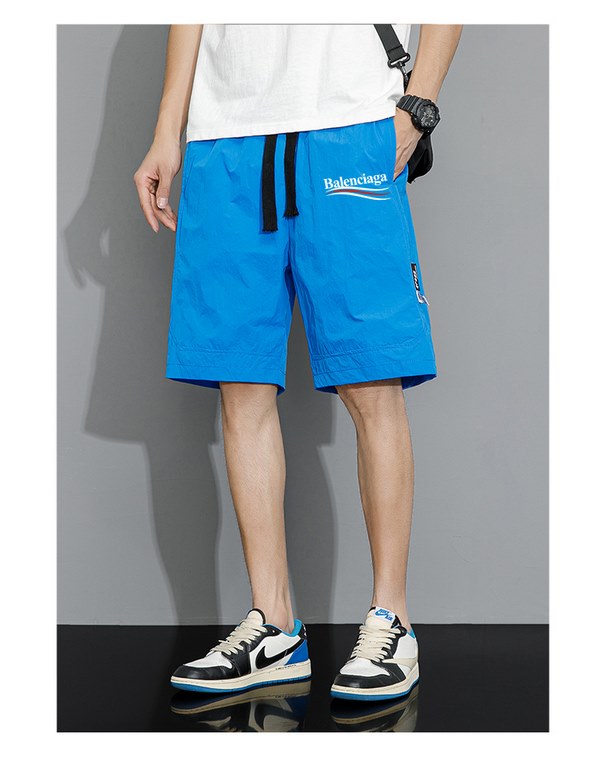 100Balenciaga Athletic Loose ShortsOfficial website  ｜Sporty and trendy ｜Super versatile The biggest advantage is soft, thin and breathable, not stuffy, not hot, the fabric breathes, good skin-friendliness and conformabi