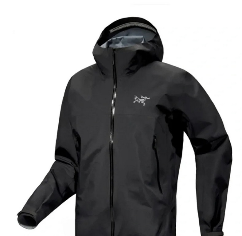 arcteryx originator beta series jacket black hooded zipper long sleeve jacket jacket