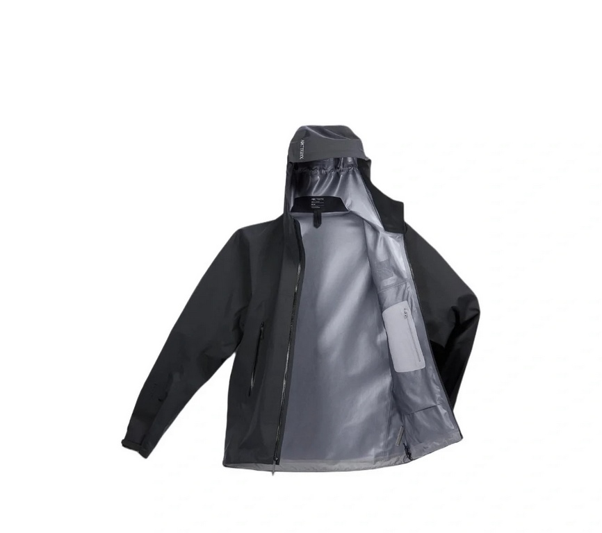 arcteryx originator beta series jacket black hooded zipper long sleeve jacket jacket