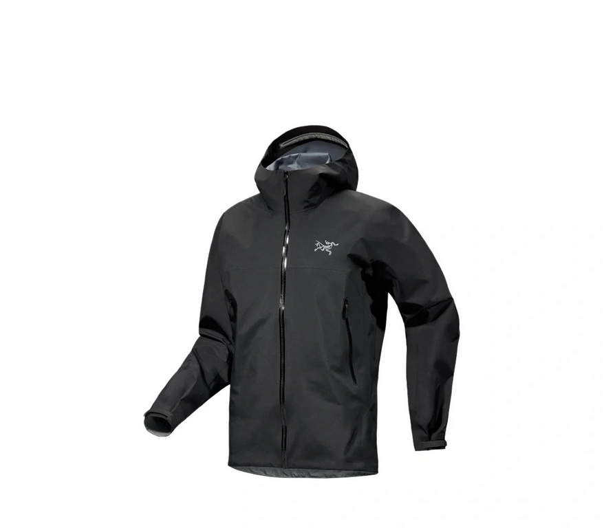 arcteryx originator beta series jacket black hooded zipper long sleeve jacket jacket