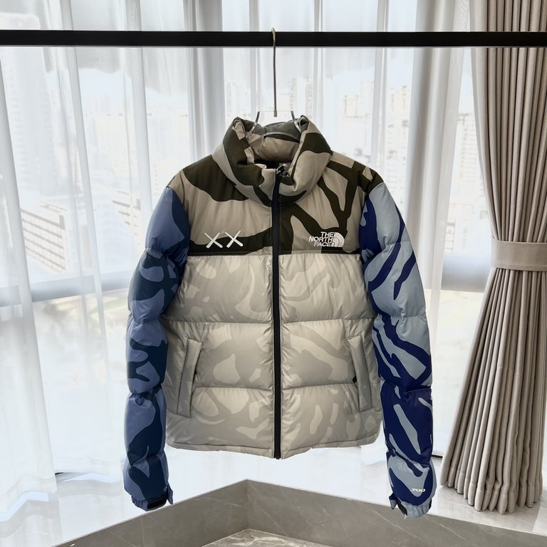 Local pickup  450                     ｜ The North Face 1996 Nuptse ClassicNorth Face Patchwork White