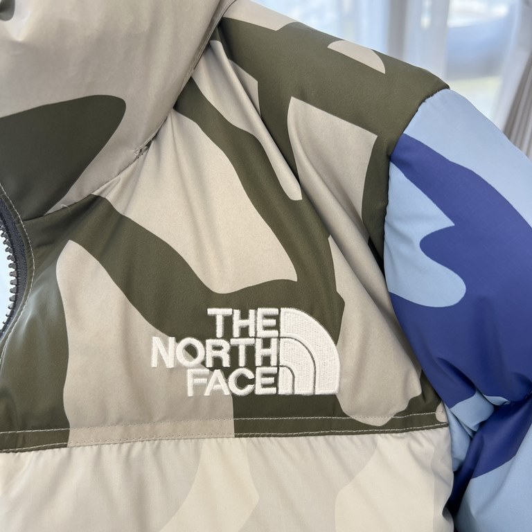 Local pickup  450                     ｜ The North Face 1996 Nuptse ClassicNorth Face Patchwork White