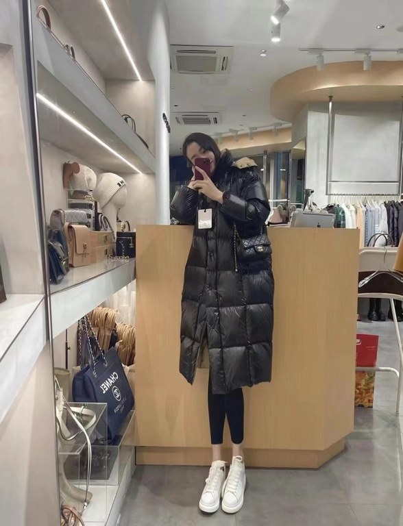 Top reference-      ｜MONKOYA Munkou Parana Songxie Long Breaded Jacket  Long Down Jacket