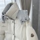 Local pickup  550       ｜Mengkou Allied Kejian Parana Song Xi's SameShort Bread Down JacketColor Black, Cream, GraySize 0 yards, 1 yard, 2 yardsDescriptionThe Parana down jacket stands out with its shiny patent nylon fab