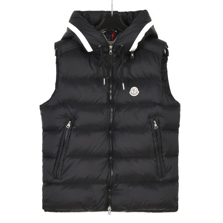 Local pickup  450 Terminal stocked in storeMonclerMoncler 23SS Classic Vest Hat Letter Vest Down JacketThe classic of the classics, versatile fashion modelsFrom the opening of the hardware mold to the fabric has been 100