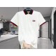 GUCCI Gucci 24 spring and summer latest limited series of short-sleeved T-shirt re-emerged   high-end casual short-sleeved T-shirt, colorful   customized cotton fabric, three-dimensional at the same time will not have a 